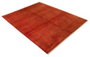 Tapis Gabbeh XXX Rouge - Textile - 157 x 2 x 203 cm