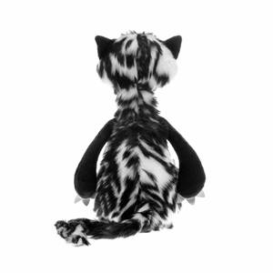 Katze Cat Macchiato BeastsTown Schwarz - Weiß - Textil - 12 x 12 x 12 cm