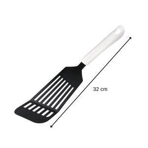 Spatule de cuisine ajourée Arcadalina Noir - Matière plastique - 8 x 31 x 2 cm