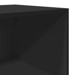 Highboard DE7002 Schwarz - Holzwerkstoff - 41 x 185 x 40 cm