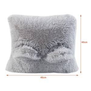 Coussin chauffant électrique Capurso Gris - Textile - 40 x 40 x 10 cm