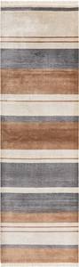 Tapis de passage Darya CDXXI Marron - Textile - 81 x 1 x 295 cm