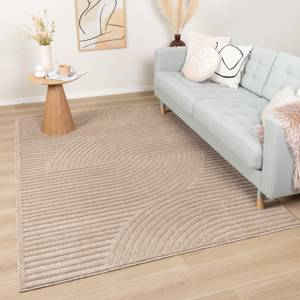 Teppich Modern Nori Curves Taupe - 160 x 230 cm