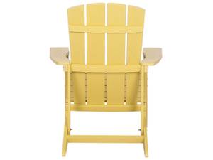 Chaise de jardin ADIRONDACK Jaune