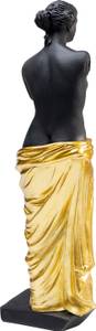 Deko Figur Classic Beauty Schwarz - Gold - Kunststoff - Stein - 14 x 48 x 13 cm