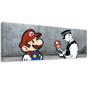 KUNSTDRUCK Mario Policeman 90 x 30 cm