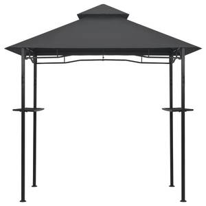 BBQ-Pavillon 48602 Grau - Metall - Textil - 150 x 255 x 240 cm