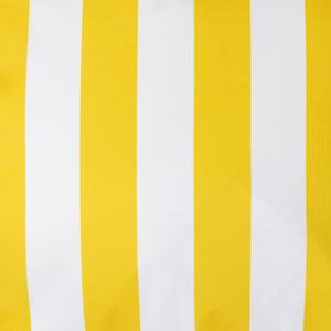 Gestreifte Outdoor-Kissen, 4pk Gelb - Kunststoff - 43 x 11 x 11 cm