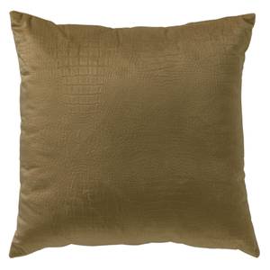 Housse de coussin Croco Kaki