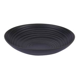 Assiette creuse Moon   22,5 x6 Noir - Céramique - 23 x 6 x 23 cm