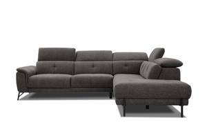 Ecksofa Avena 5-Sitzer Braun