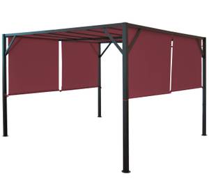 Ersatzbezug Dach für Pergola Baia 4x4m Bordeaux