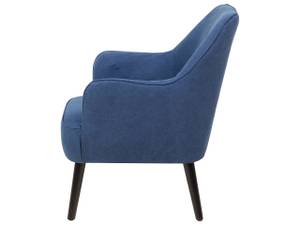 Fauteuil LOKEN Noir - Bleu - Bleu marine