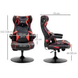 Gamingsessel mit Lautsprecher 921-576RD Rot