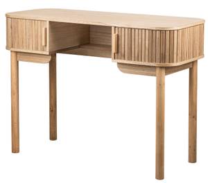 Schreibtisch TOYAMA Braun - Massivholz - 110 x 78 x 45 cm