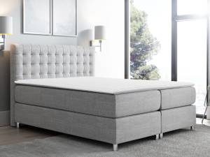 Boxspringbett Primo Grau - Breite: 160 cm