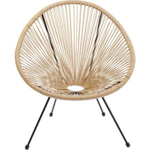 Fauteuil de jardin Acapulco Marron - Métal - Matière plastique - 73 x 85 x 78 cm