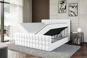 Boxspringbett VIONE-Z Weiß - Breite: 120 cm - H3