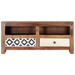 TV-Schrank D284 Braun - Massivholz - 30 x 40 x 90 cm