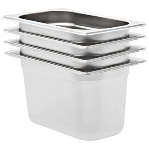 Gastronorm-Behälter Silber - Metall - 17 x 15 x 27 cm