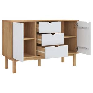 Sideboard 3015946 Braun - Weiß