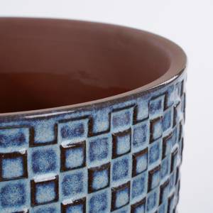 Blumentopf Daan Blau - Keramik - 19 x 18 x 19 cm