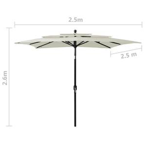 Parasol Beige - 250 x 260 x 250 cm