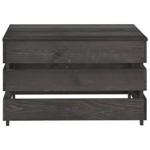 Palettentisch (2er Set) 3011726-5 Grau - Massivholz - Holzart/Dekor - 60 x 37 x 62 cm