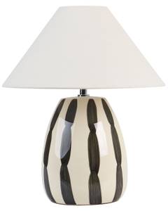 Tischlampen LUCHETTI Beige - Schwarz - Creme - Weiß