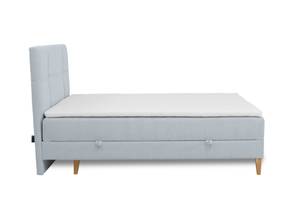 Boxspringbett Cody Hellblau - Breite: 140 cm