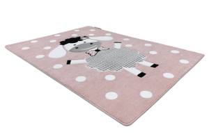 Kinderteppich Petit Dolly Schaf Rosa 200 x 290 cm