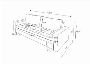 Sofa PRIMI Rot