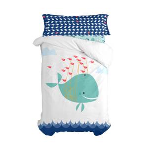 Whale Parure housse de couette (2er Set) 200 x 140 cm