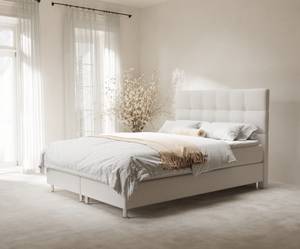 Boxspringbett Chanton Beige - Breite: 180 cm