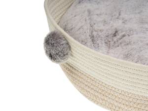 Lit pour animal ORTACA Beige - Blanc - Fibres naturelles - 44 x 10 x 10 cm