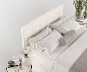 Boxspringbett Tari Creme - Breite: 140 cm