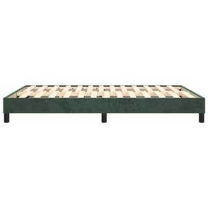 Cadre de lit 3016030-4 Vert foncé - 193 x 25 cm