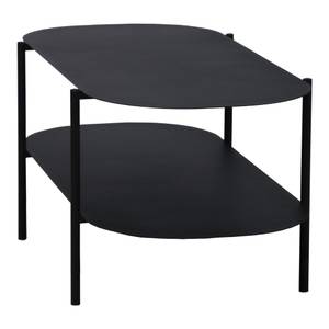 Table basse Enebakk acier Noir - Métal - 112 x 41 x 62 cm