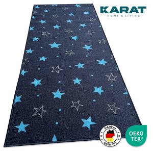 Teppichläufer Navy Stars Tiefe: 100 cm