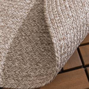 In- & Outdoor Jute Teppich R Bali Beige - 200 x 200 cm