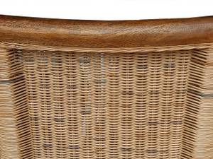 Rattanstuhl Prato Braun - Rattan - 47 x 96 x 55 cm