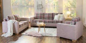 Nebraska Sofa 2-Sitzer Pink - Kunststoff - Textil - Holz teilmassiv - 165 x 88 x 87 cm