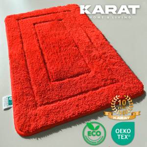 Badematte Atlantis Rot - 60 x 40 cm