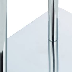 Handtuchhalter Chrom dreiarmig Silber - Metall - 40 x 83 x 18 cm