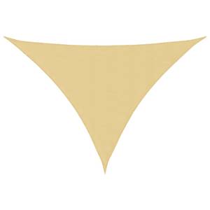 Voile solaire 3016492-3 Marron sable - 400 x 580 cm