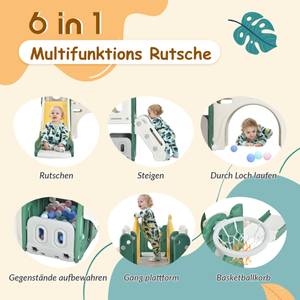 Kinderrutsche Mini Ⅳ Grün