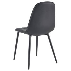 Chaises ALVARO (Lot de 4) Noir