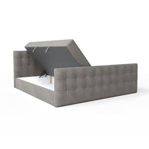 Boxspringbett Pumikas Lux Dunkelgrau - Breite: 160 cm