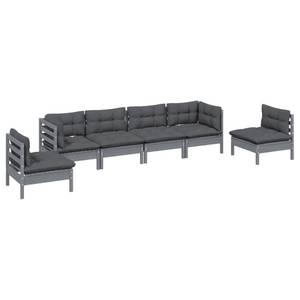 Garten-Lounge-Set Grau