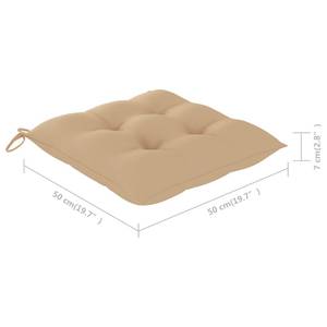 Gartenstuhl (4er Set) 3007527-2 Beige